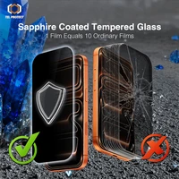 Tempered glass Tel Protect 10X Privacy DLC Diamond Coating for Iphone 16