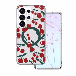 Cherry Mag case for Samsung Galaxy S26 Ultra transparent