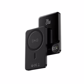 "Forever" belaidis maitinimo šaltinis MATB-200 20W PD 5000 mAh magnetinis juodas