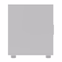 Darkflash DB330M computer dėklas + 3 fans (baltas)