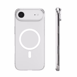 Puro 0.3 MAG itin plonas TPU dėklas telefonui suderinamas su Magnetiniu įkrovimu iPhone 17 Air - skaidrus