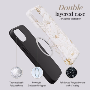 MIO White Roses Magsafe Чехол iPhone 13/14/15