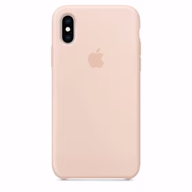 APPLE silikoninis dėklas MTFD2ZM / A IPHONE XS MAX SAND PINK originali plomba