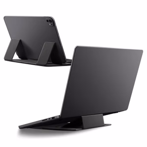 Подставка для ноутбука Spigen SlimFold LD201-S8, серая