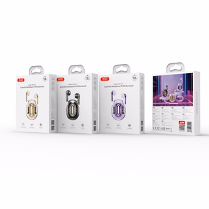 XO Bluetooth earphones X43 TWS purple