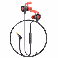 Borofone Ausinės BM81 - juodos su mikrofonu