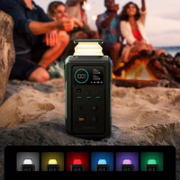 Išorinė baterija Joyroom JR-PBF10 75000mAh 100W 3x USB-C 3x USB-A su sulankstoma žibintuvėliu ir rankena (žalia)