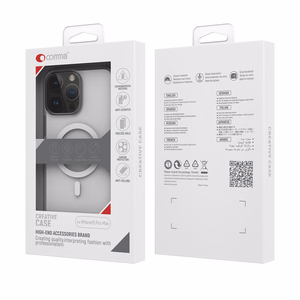 Comma dėklas Elemental Mag iPhone 15 Pro Max skaidrus