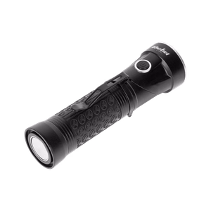 Rebel LED flashlight with movable head