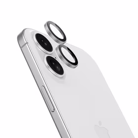 Benks grūdintas stiklas DR Sapphire Lens Protector kamerai iPhone 17 (2 lęšiai) sidabrinis