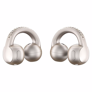 Motorola moto buds loop ausinės belaidės ant ausies kabinamos skambučiams/muzikai/sportui/kasdieniam naudojimui Bluetooth smėlio spalvos