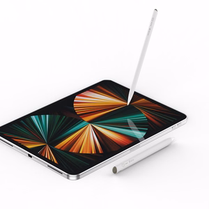 "Devia iPad" ekrano pieštukas, skirtas "iPad" / "iPad Pro" / "iPad Air" / "Mini" (nuo 2018 m.) ir visiems talpiniams ekranams, baltos spalvos