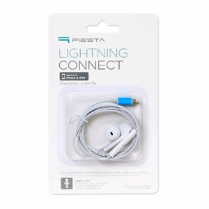 Laisvų rankų įranga Fiesta FISEMW10 lightning balta