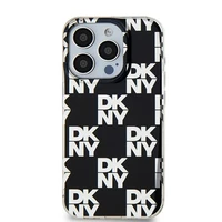 DKNY IML languotas mono raštas dėklas telefonui iPhone 15 Pro Max - juodas