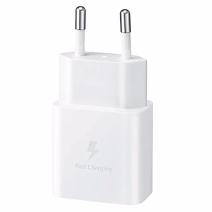 Samsung EP-T1510EWE 15W USB-C sieninis įkroviklis (OOB didmeninė – pakaitinė pakuotė) – baltas