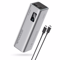 Cuktech CUKP200XGLGR 100W 20000mAh Išorinė baterija 2 x USB-C 1 x USB-A - pilka