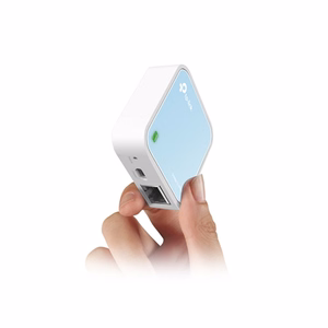 TP-Link TL-WR802N belaidis maršrutizatorius Greitas eternetas Viena juosta (2,4 GHz) Mėlyna, Balta