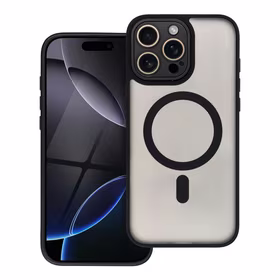 VARIETE MAG COVER magnetinis dėklas telefonui, suderinamas su MagSafe, skirtas IPHONE 13 PRO, juodas