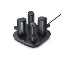 4 Veger W007CK 5000mAh išorinių baterijų rinkinys (2x Lightning + 2x USB-C) su įkrovimo stotele - juoda