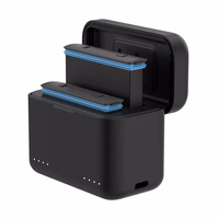 TELESIN dviejų kanalų įkroviklis Insta360 X3 kamerai