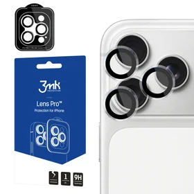 Apsauginis stikliukas kamerai 3mk Lens Pro Apple iPhone 17 Pro/17 Pro Max skaidrus