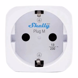 Shelly Plug M Gen3 – Wi-Fi išmanusis lizdas su energijos matavimu, baltas (FG3800238073602)