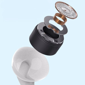 Dudao X3+ in-ear ausinės, wired, 3.5mm minijack - baltas