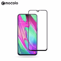 Mocolo 3D 9H Full klijai - Full screen protector Samsung Galaxy A40 (juodas)