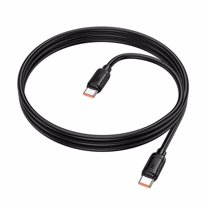 Kabelis USB C į USB C Hoco PD 5A 240W 1 m X115 juodas
