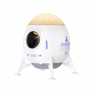 XO projector LED CF38 star and galaxy with Bluetooth garsiakalbis baltas
