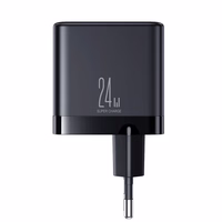 Įkroviklis Joyroom "JR-TCN03" Juodas 24W (4xUSB)