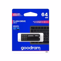 Goodram UME3 USB atmintinė 64 GB USB A tipo 3.0 (3.1 Gen 1) juoda