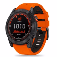 TECH-PROTECT ICONBAND PRO GARMIN FENIX 3 / 5X / 3HR / 5X PLUS / 6X / 6X PRO / 7X ORANŽINIS/JUODAS