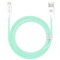 Blavec Kabelis Candy pintas - USB į Lightning - 2,4A 1 metras Apple CarPlay (CCA-UL24GN10) žalias