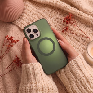 Tecto Shield Mistiq Mag dėklas, skirtas iPhone 14 Pro 6,1", alyvuogių spalvos