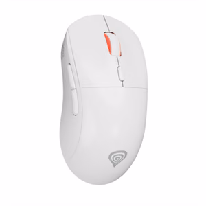Genesis Zircon XIII Custom Gaming Mouse Wireless 2.4 GHz, USB White