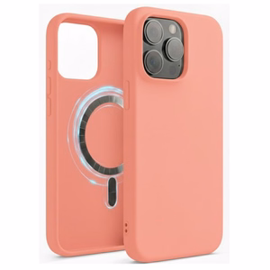 Dėklas "TM MagSafe Silicone" iPhone 15 / Guavos /