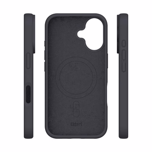 "Etteri" silikoninis magnetinis dėklas "iPhone 16 Plus" 6,7" juodas