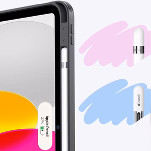 ESR Flip Hybrid dėklas iPad 10.9" 2022 (10 kartos) / 11" 2025 (11 kartos) - juodas