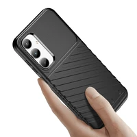 Thunder Case apsauginis dėklas telefonui Samsung Galaxy A35 - juodas