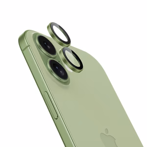 Benks grūdintas stiklas DR Sapphire Lens Protector kamerai iPhone 17 (2 lęšiai) žalias
