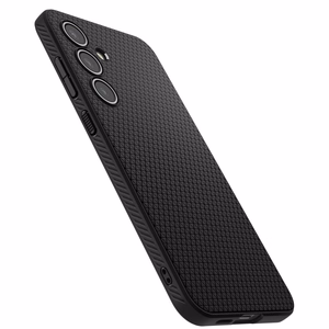 Spigen Liquid Air dėklas, skirtas Samsung Galaxy S24 FE, juodas