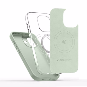 Tech-Protect Uniq MagSafe dėklas iPhone 17 žalias