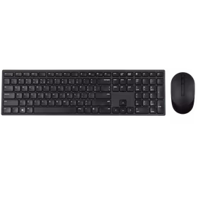 DELL KM5221W klaviatūra Radijo dažnio belaidė QWERTY JAV tarptautinė versija Juoda