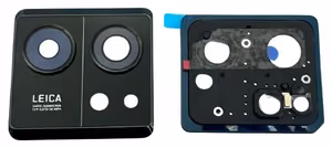 Xiaomi 13T/13T Pro kameros stikliukas su rėmeliu Black ORG