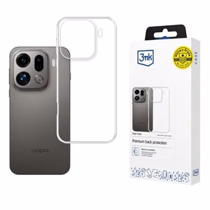 3mk Clear Case for Oppo Find X9 Pro - transparent