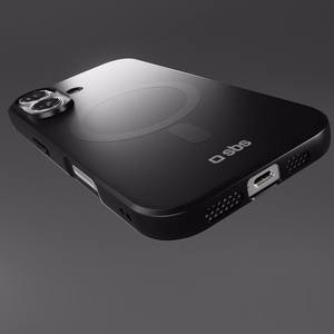 SBS Full Active Magnetinis dėklas su D3O technologija iPhone 17 - juodas