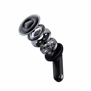 „Devia TWS Lite3 EM423“ Bluetooth ausinės su ANC, juodos