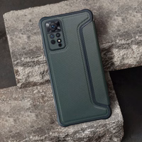 RAZOR Dėklas telefonui XIAOMI Redmi Note 13 Pro 4G / POCO M6 Pro 4G tamsiai žalia