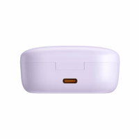 Baseus Bowie E18 Laisvų rankų įranga True Wireless Stereo (TWS) Įkišamos į ausį Skambučiai / muzika C tipo USB Bluetooth Violetinė